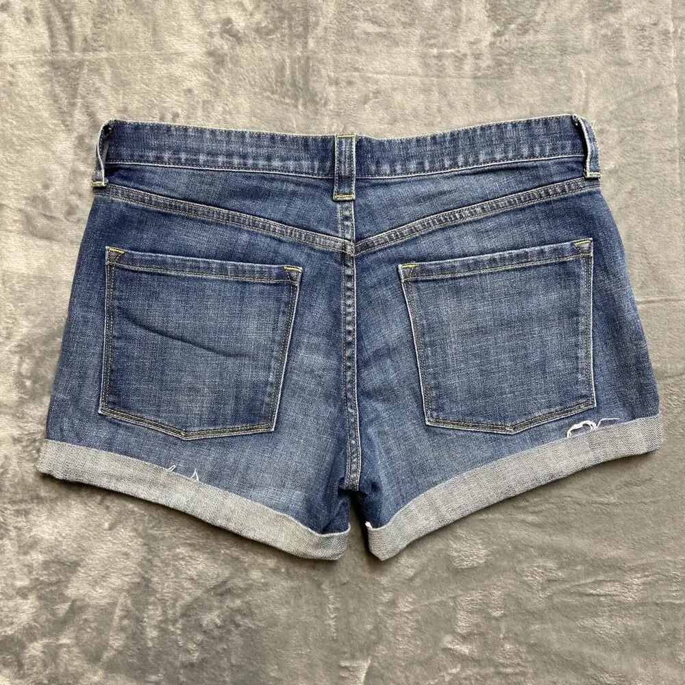 JCrew Cuffed Denim Jeans Women’s‎ Size 3 Blue Denim